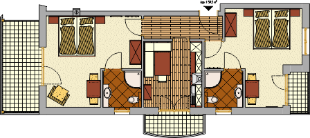 Beispiel Skizze Appartement